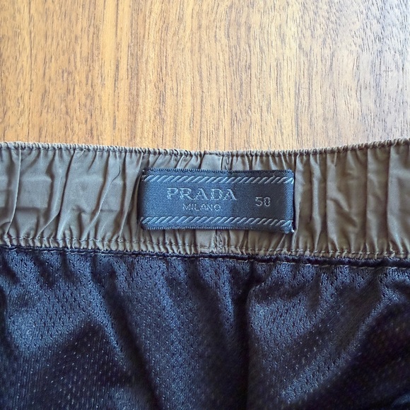 Prada Olive Green Men's Swim Trunks - Picture 2 of 4